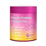 Feminine Probiotics for Women Tropical_Pineapple_Flavor Daily_Supplement_Supports_Healthy_pH_Balance_Digestive_Immune_Health_with_Slippery_Elm Gluten Free 60_Gummies Travel Organizer