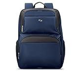 Solo New York Ambition Backpack – Stylish 17.3" Laptop Backpack with Tablet Pocket, Organizer Section, Padded Back & Straps – Perfect for Professionals & Travel (Navy)