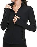 VUTRU Women's Workout Yoga Jacket Full Zip Running Track Jacket