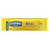 Hellmann's Real Mayonnaise Stick Packets Easy Open, Condiment for Sandwiches, Salads, Mayo Made with 100% Cage Free Eggs, Gluten Free, 0.38 oz, Pack of 210