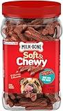 Milk-Bone Soft & Chewy Dog Treats Made With Real Bacon, 25 Ounce Container