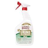 Nature’s Miracle Urine Destroyer Plus Dog, 32 Ounces, Enzymatic Formula, Ready-to-Use