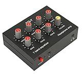 7 Band Sound Equalizer, Output Input, 12dB High Bass Adjustment, Dual Channel Digital Equalizer for Car Sound System