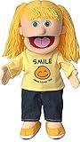 14" Smile Jesus Loves You, Peach Girl, Christian Ministry Hand Puppet