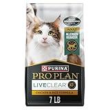 Purina Pro Plan Allergen Reducing, High Protein Cat Food, LIVECLEAR Chicken and Rice Formula