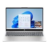 HP 15.6 inch Laptop, HD Touchscreen Display, AMD Ryzen 3 7320U, 8 GB RAM, 128 GB SSD, AMD Radeon Graphics, Windows 11 Home in S Mode, Natural Silver, 15- fc0099nr