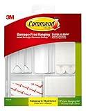 Command Picture Hanging Kit, Various Sized Picture Hanging Hooks and Strips to Hang Up to 15 Pictures, Indoor Use, Decorate Damage-Free,White