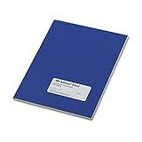 National Chemistry Notebook, Narrow Rule, Blue Cover, (60) 9.25 x 7.5 Sheets