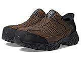 Skechers Men's Holdredge Ryker Hands Free Slip-Ins Construction Shoe, Brown, 11