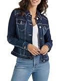 Wrangler Authentics Women's Stretch Denim Jacket, Drenched, Large