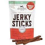 Rocco & Roxie Dog Treats for Small, Medium & Large Breed - Soft Treats for Senior Dogs & Puppies - Beef Jerky Dog Sticks - Best Dog Training Puppy Treats & Snacks for Happy, Healthy Dogs - 1lb