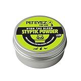 PetEyez Styptic Powder for Dogs, Cats & Small Animals – Fast-Acting Bleed Stop Powder for Nail Trims & Minor Cuts – Easy-Use Wide Mouth DIP Can – First Aid Grooming Essential – 2 oz