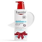 Eucerin Advanced Repair Body Lotion for Very Dry Skin, Unscented Lotion Formulated with Ceramides, 16.9 Fl Oz Bottle