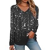 eguiwyn Where's My Stuff I Ordered Returns and Orders Amazon Smile Womens Long Sleeve Tops Shirt Casual V Neck Blouses Loose Fit Flower Print Shirts Floral Top Bohemia Blouse Tunic Fall Clothes