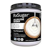 RxSugar Delicious Plant-Based Crystal Sugar, Allulose, 32 oz | Allulose Sweetener | 0 Calorie, 0 Net Carbs, 0 Glycemic | Diabetes-Safe Natural Sugar | Keto Certified | Non-GMO Project Verified | Gluten-Free Certified