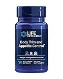 Life Extension Body Trim and Appetite Control, Lemon Verbena, Hibiscus, Healthy Weight, Promotes Satiety, Weight Management, Gluten Free, Non-GMO, 1-Daily, Vegetarian, 30 Capsules