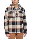 Levi's Men's Sherpa Lined Shirt Jacket (Regular & Big & Tall Sizes), Hooded Skater Plaid, X-Large