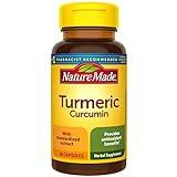 Nature Made Turmeric Curcumin 500 mg, Herbal Supplement for Antioxidant Support, 60 Capsules, 60 Day Supply