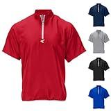 Easton | ALPHA Short Sleeve Cage Jacket | Adult XX-Large | Red