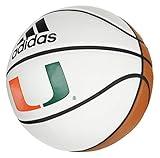 adidas NCAA Full Size Autograph Basketball, Miami Hurricanes