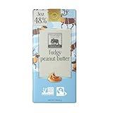 ENDANGERED SPECIES Fudgy Peanut Butter & Milk Chocolate Bar, 3 OZ