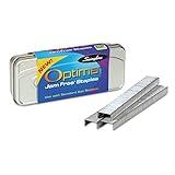 Swingline Staples, Premium for Desktop Staplers, 1/4" Length, 210/Strip, 3750/Box, Jam Free, Optima (35556)