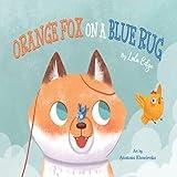 Orange Fox on a Blue Rug