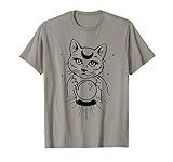 Psychic Cat with Crystal Ball Metaphysical Gift T-Shirt