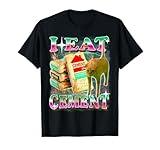 I Eat Cement Funny Cat Meme Absurd Surreal Gen-Z Humor T-Shirt