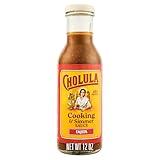 Cholula Cooking & Simmer Sauce, Fajita, Medium Heat, For Chicken, Steak, Shrimp & Veggie Fajitas, 12 fl oz