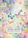 2026-2030 Monthly Planner: 5 Year From January 2026 To December 2030 With Inspirational Quotes
