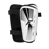 Franklin Sports Soccer Shin Guards for Youth + Adults - Superlight Shin Guards for Men, Women + Kids - (2) Shin Guard Set for Boys + Girls - Large