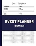 Event Planner Organizer: Stay organized with this comprehensive event planning management book for birthdays, weddings, and holiday house parties. ... lists, menus, to-do lists, and shopping lists