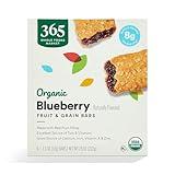 365 by Whole Foods Market, Organic Blueberry Cereal Bar 6 Count, 7.8 Ounce