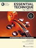 Essential Technique for Strings Cello Book 3 with EEi Online Resources | Cello Method Songbook and Sheet Music with 150+ Video Lessons and Updated Repertoire | Intermediate Technique Studies