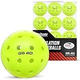 GoSports GS 40 Pickleball Balls - 12 Pack of Regulation USAPA Pickleballs