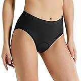 baleaf Women's Cycling Underwear Padded Bike Shorts Padding Spin Biker Briefs Biking Gear Black Size L