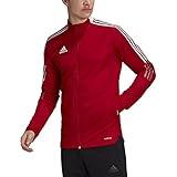 adidas Men's Tiro 21 Track Jacket, Team Power Red, 3X-Large