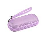 AGPTEK Carrying Case, EVA Zipper Carrying Hard Case Cover for Digital Voice Recorders, MP3 Players, Storage Holder for 3D Printing Pen, USB Cable, Earphones, Memory Cards, U Disk, Purple