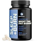 Night Time Fat Burner to Shred Fat While You Sleep | Belly Fat Burner, Carb Blocker & Weight Loss Support Supplements | Burn Belly Fat, Support Metabolism & Fall Asleep Fast | 60 Nighttime Pills