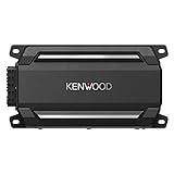 KENWOOD KAC-M5014 4-Channel Compact Digital Amplifier (600W) for Car, Marine, UTV & Motorsport Vehicles, Solid Corrosion-Resistant Aluminum Chassis, IPX6, IPX7 & IP6X Certified and Vibration-Proof