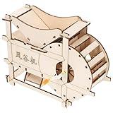 BESPORTBLE Hand Crank Threshing Machine DIY Science Kit for Educational Agricultural Project Engaging Home Experiments Develop Practical Skills Safe Materials and Tools for Creative