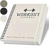 The Ultimate Fitness Journal for Tracking and Crushing Your Gym Goals - Detailed Workout Planner & Log Book For Men and Women - Great Gym Accessories With Calendar, Nutrition & Progress Tracker