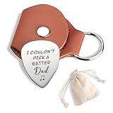 I Couldn't Pick a Better Dad Guitar Pick Dad Birthday Gifts from Daughter Guitar Gift Picks for Dad Father Friend Musician Guitar Player Gifts for Dad