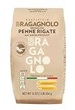 Pastificio Bragagnolo, Penne Rigate 849 Bronze-Drawn, 100% Italian Pasta, Made with Durum Wheat Semolina Flour, Non GMO (1 Pound Bag) - Consistently al Dente.