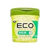 Eco Style Gel Olive Oil Styling - Adds Shine and Tames Split Ends - Delivers Moisture to Scalp - Nourishes And Repairs - Provides Weightless and Superior Hold - Ideal for all Hair - 8 oz