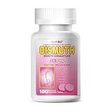 HealthA2Z® Bismuth | Bismuth Subsalicylate 262mg | Multi-Symptom Relief | (100 Count (Pack of 1))