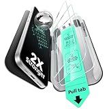 ESR 3 Pack for iPhone 16e/ iPhone 14/ iPhone 13/13 Pro Screen Protector, Military Grade Shatterproof, 9H Hardness, Tempered Glass with UltraFit Tray