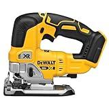 DEWALT 20V MAX XR Jig Saw, 3,200 Blade Speed, Cordless, Brushless Motor, LED Light, Bare Tool Only (DCS334B)