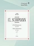 C. Schumann: 3 Romances, Op. 21 (Printed Edition)